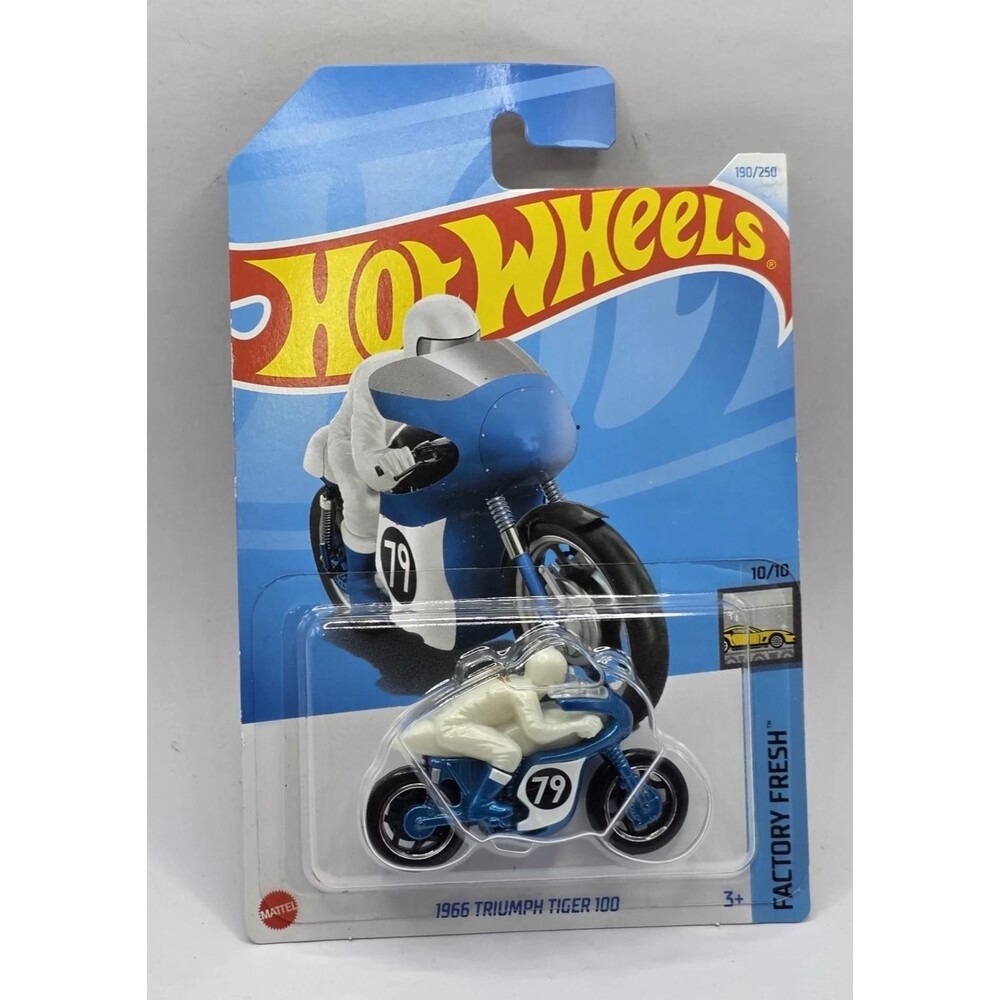 2024 Hot Wheels 1966 Triumph Tiger 100 FACTORY FRESH 10/10 190/250 Mint On Card